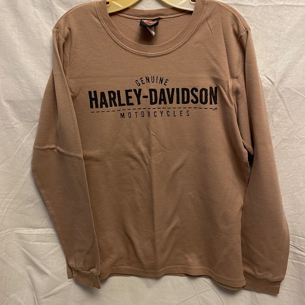 Harley Davidson Long Sleeve Thermal Shirt